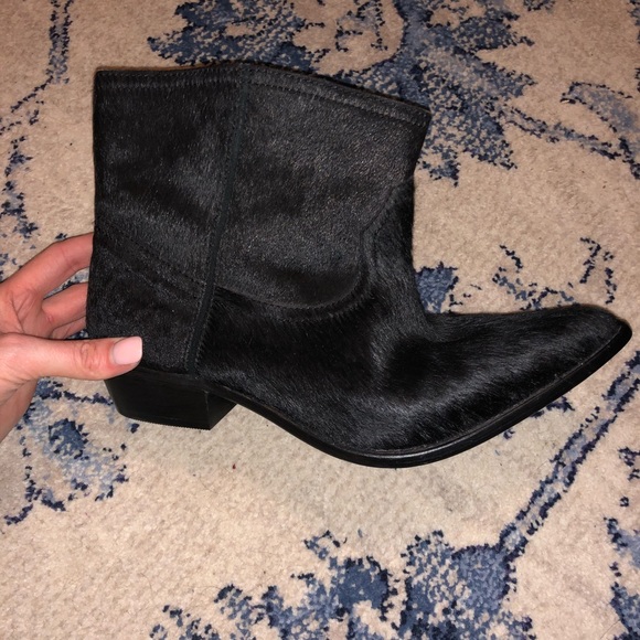 One Teaspoon Shoes - One Teaspoon Cow Hair Booties
